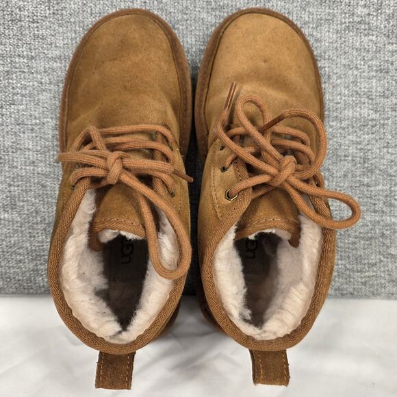 UGG MEN’S NEUMEL CHUKKA SUEDE LACE‑UP BOOTS – SIZE 5 (EU 38 / WOMEN’S 6.5–7) main image 4